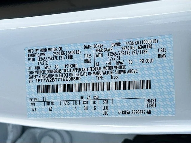 New 2026 Oxford White Ford XL image 19