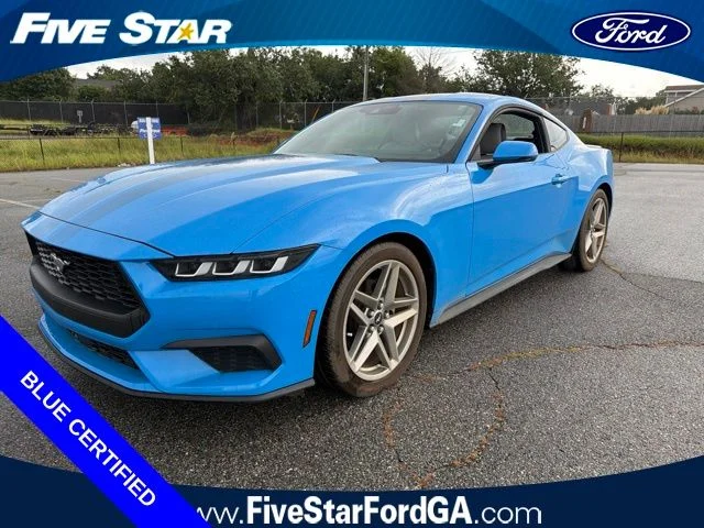 Used 2024 Grabber Blue Ford EcoBoost Premium image 7