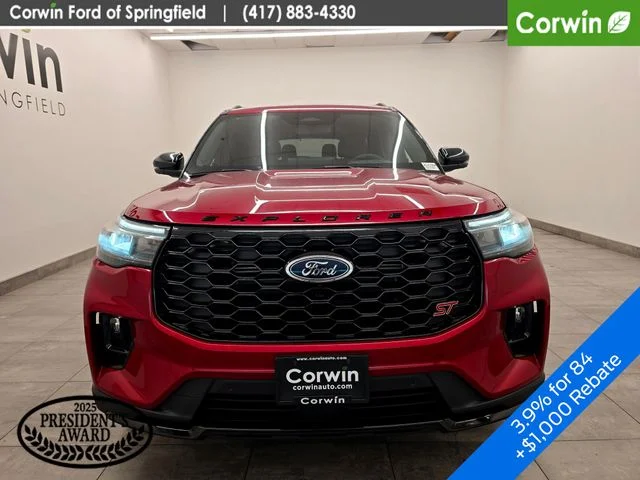 New 2026 Rapid Red Metallic Tinted Clearcoat Ford ST image 11