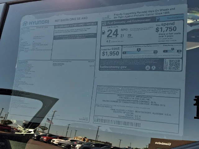 New 2027 Gray Hyundai SE image 19