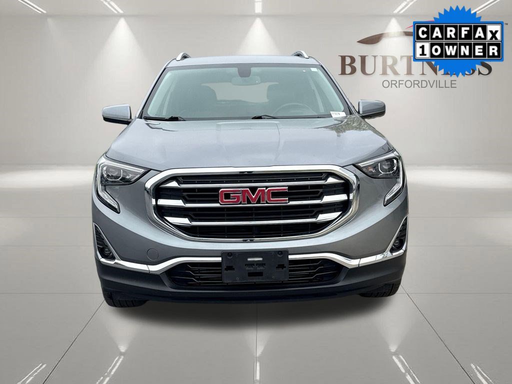 Used 2019 Satin Steel Metallic GMC SLT image 3