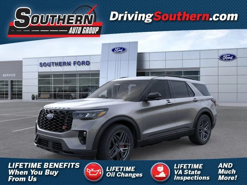 New 2026 Carbonized Gray Metallic Ford ST image 1