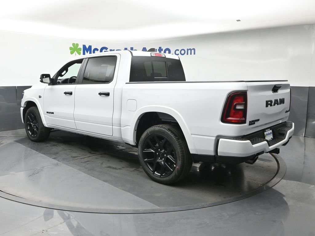 New 2026 Bright White Clear-Coat Exterior Paint RAM Laramie image 25