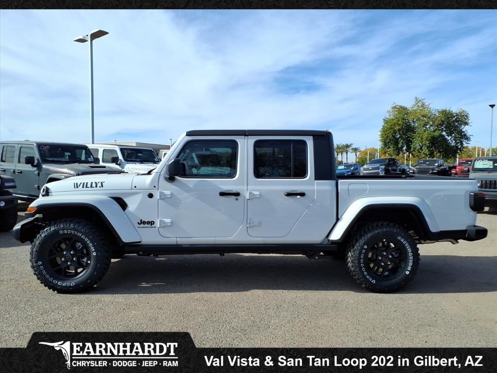 New 2026 Bright White Clear-Coat Exterior Paint Jeep Willys image 3