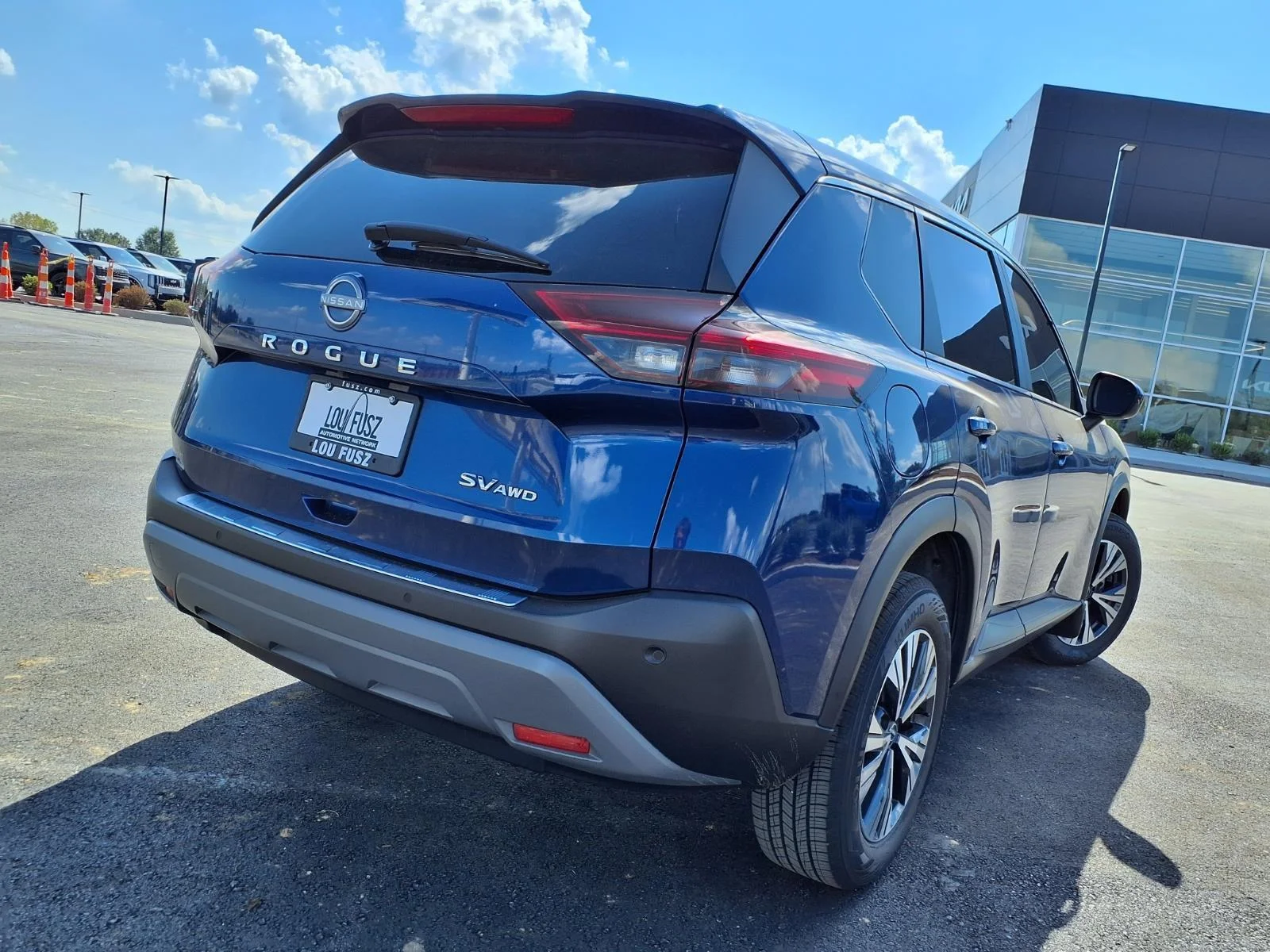 Used 2023 Caspian Blue Metallic Nissan SV image 32