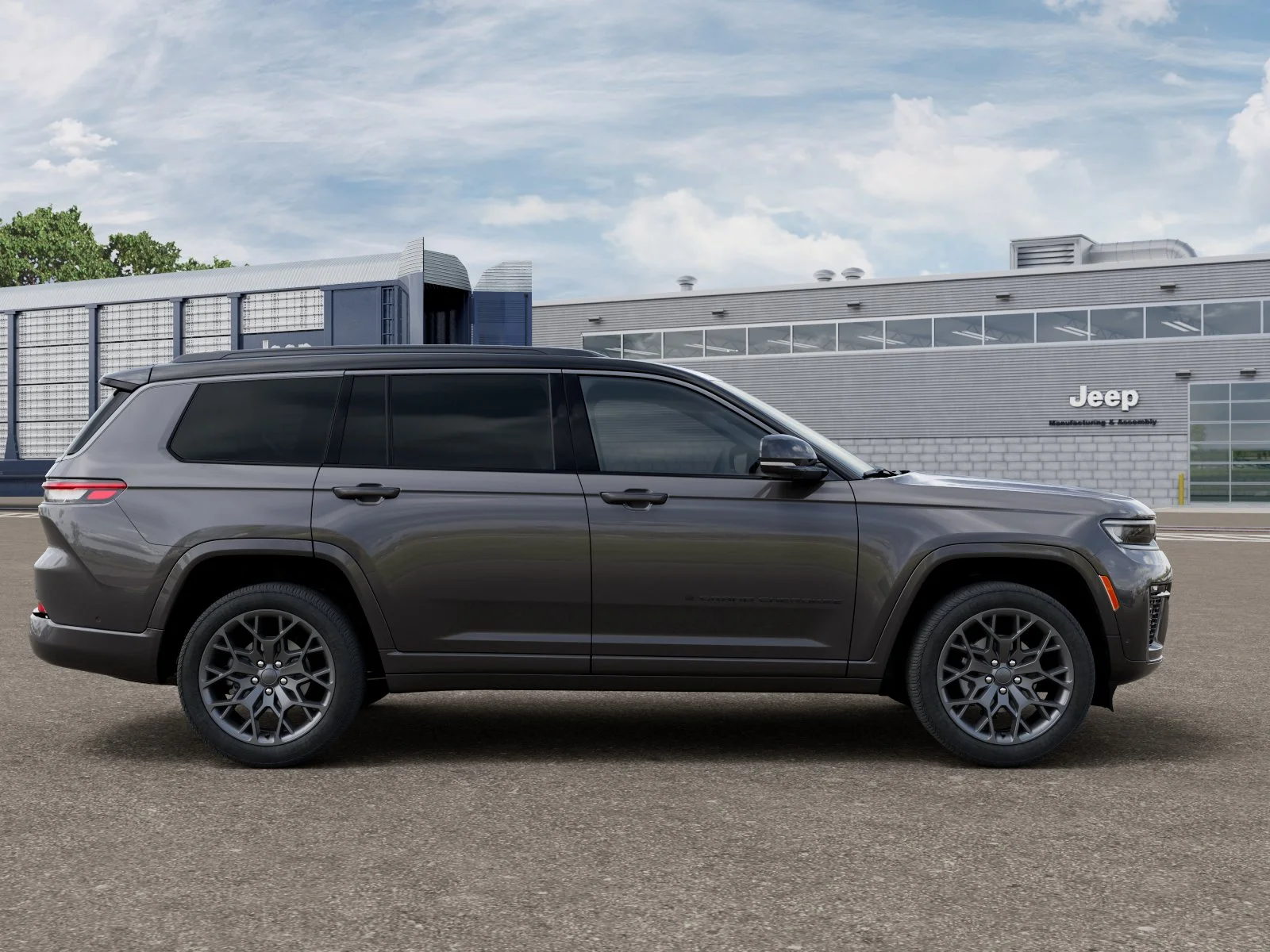 New 2026 Baltic Gray Metallic Clear-Coat Exterior Paint Jeep Summit image 12