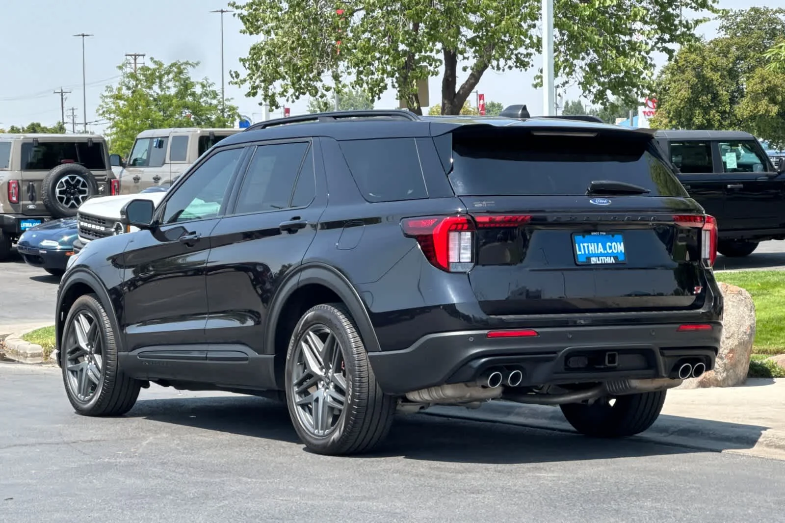 Certified Used 2025 Agate Black Metallic Ford ST image 6