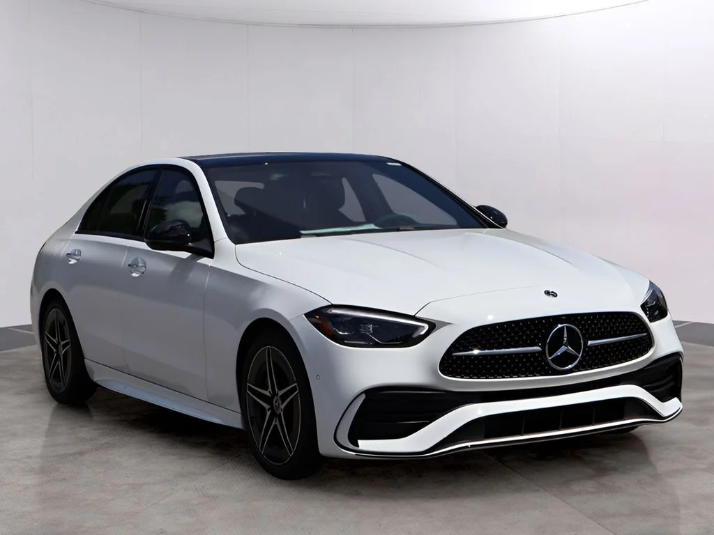 New 2026 Polar White Mercedes-Benz C 300 image 3