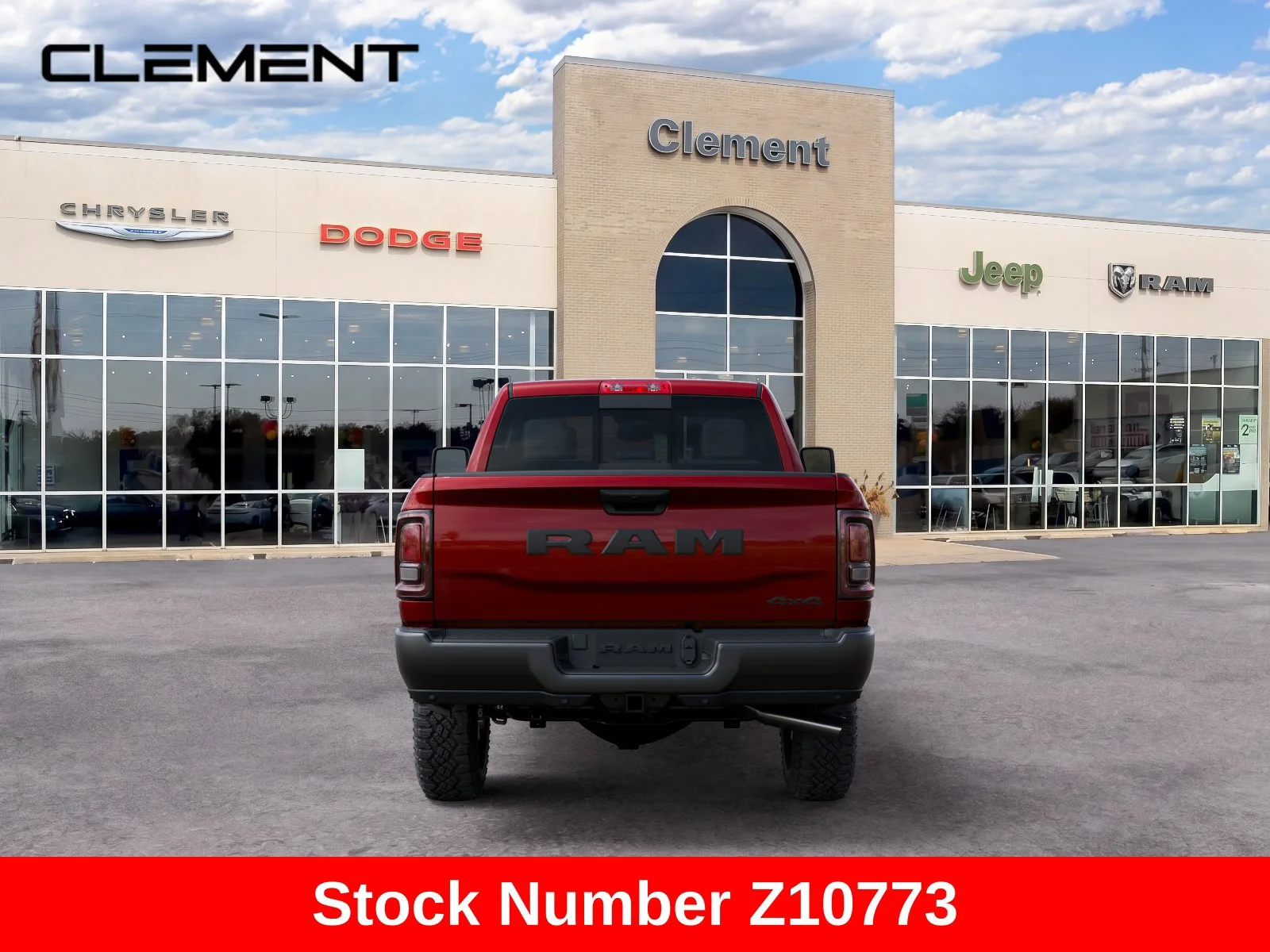 New 2026 Molten Red Pearl-Coat Exterior Paint RAM Warlock image 8