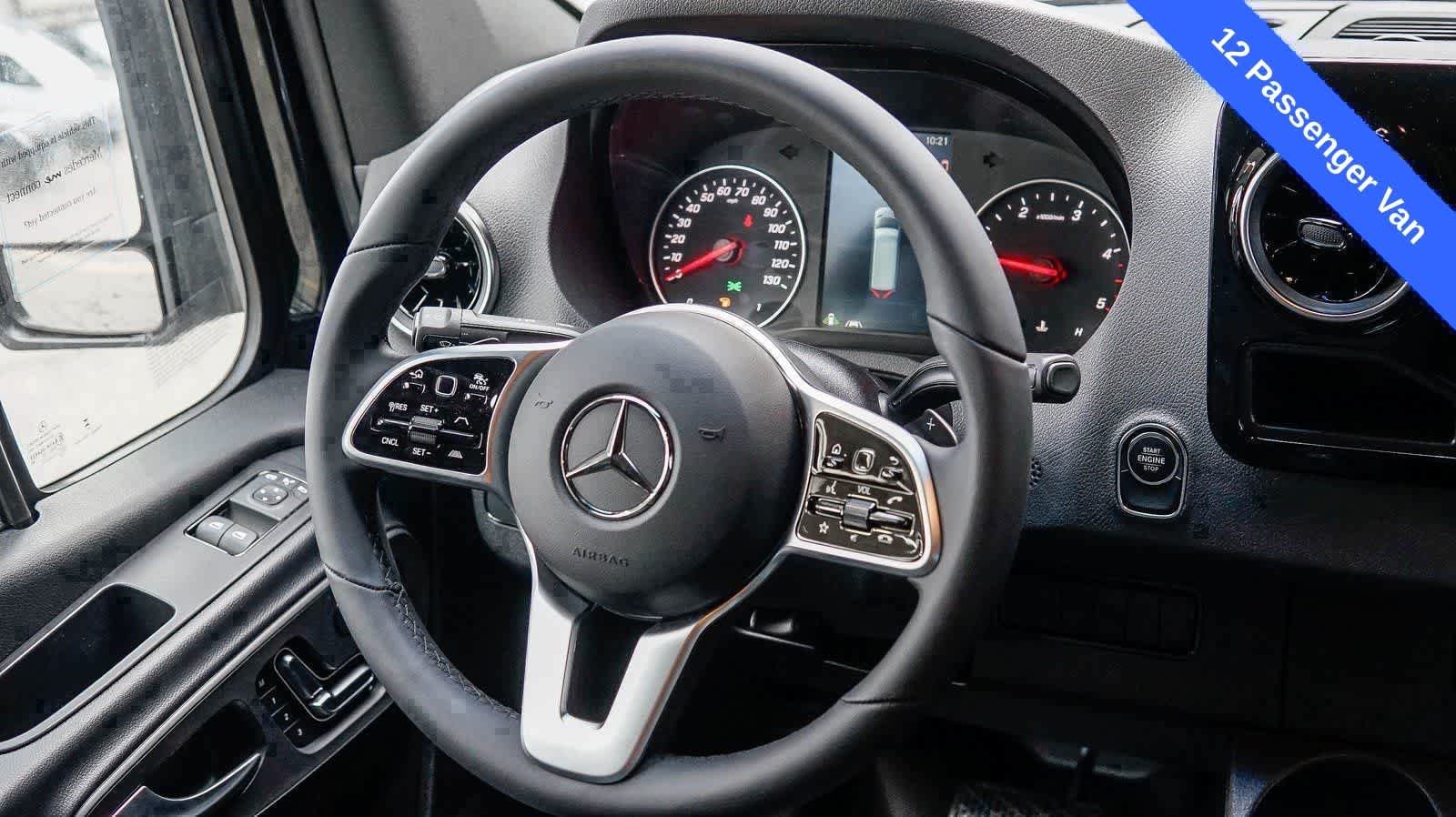 New 2024 Jet Black Mercedes-Benz Passenger 144WB High Roof RWD 2.0L I4 Diesel Turbo image 8
