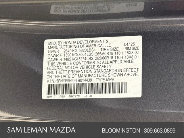 Used 2026 Gray Honda RTL image 30