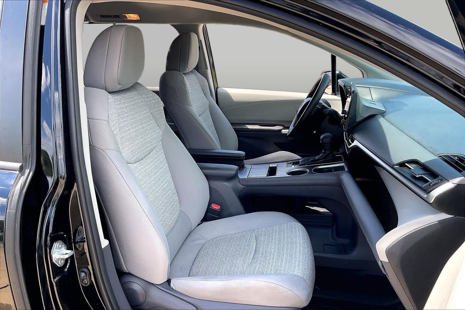 Certified Used 2021 Midnight Black Metallic Toyota LE image 9