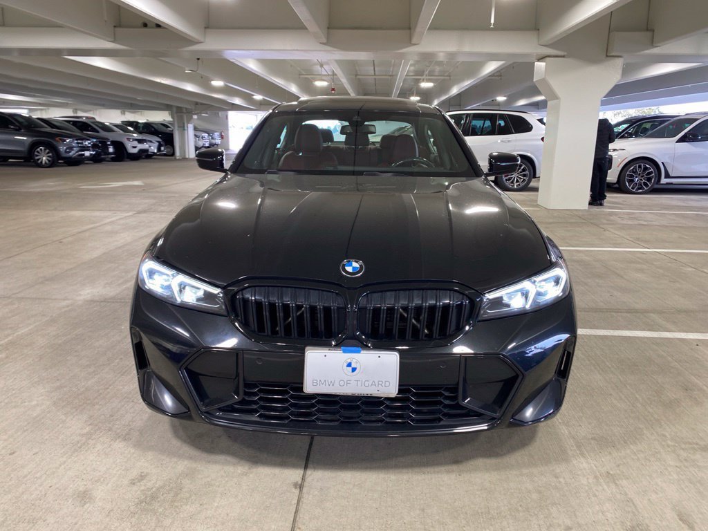Used 2023 Black Sapphire Metallic BMW 330i xDrive image 2