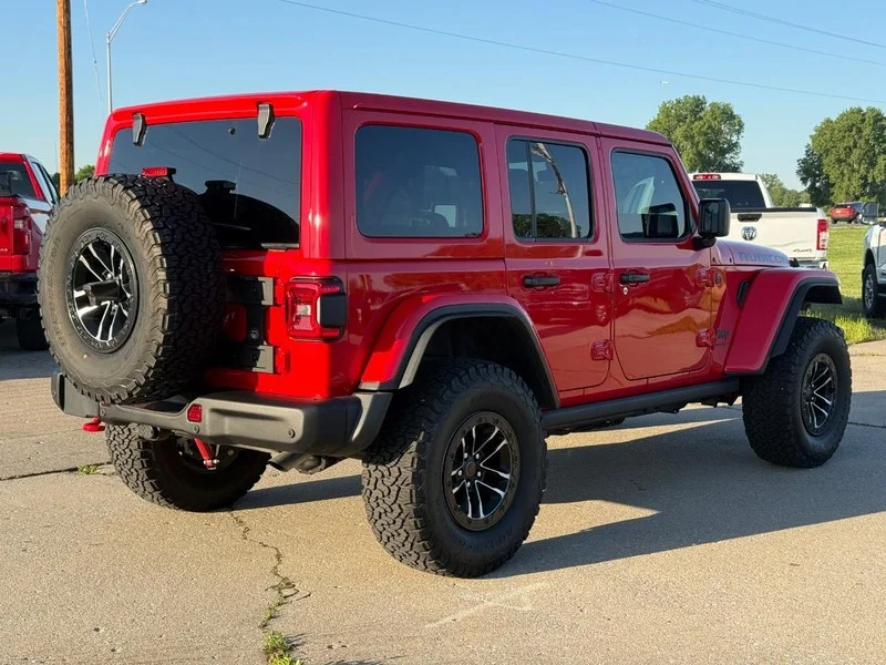Used 2025 Firecracker Red Clearcoat Jeep Rubicon X 4 Door 4x4 image 5