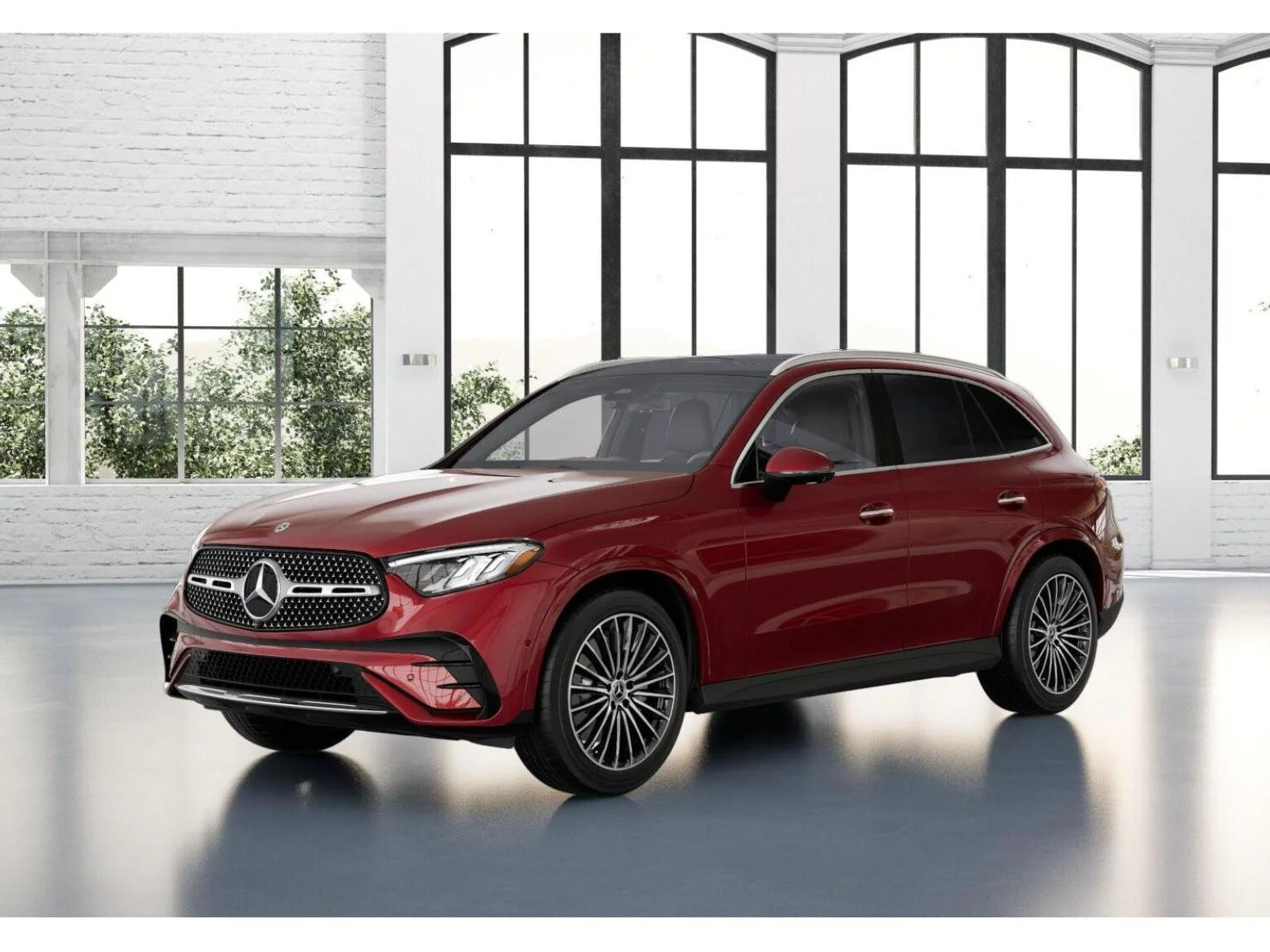 New 2026 MANUFAKTUR Patagonia Red Metallic Mercedes-Benz GLC 300 image 40