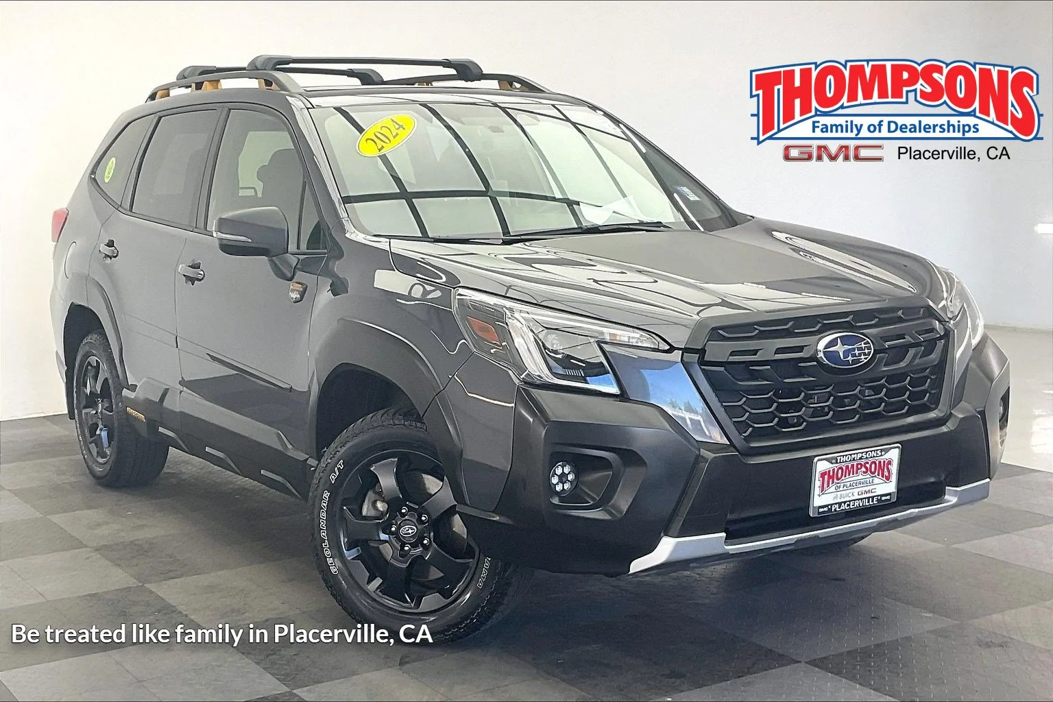 Used 2024 Magnetite Gray Metallic Subaru Wilderness image 1