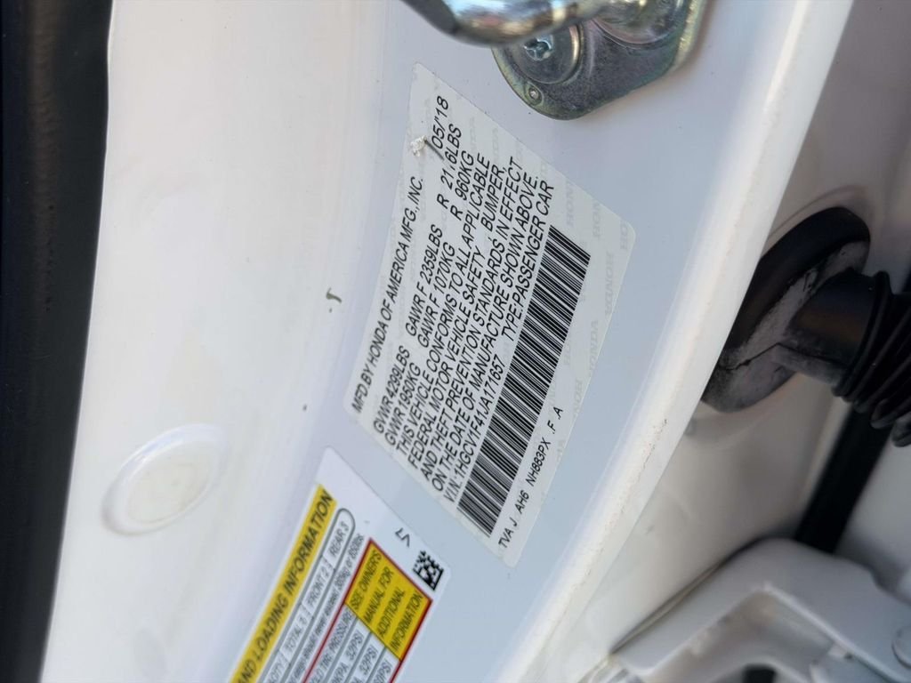 Used 2018 White Honda EX image 26