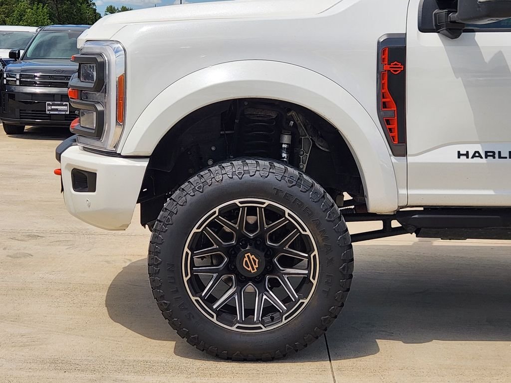Used 2023 Star White Metallic Tri-Coat Ford LARIAT Harley Davidson image 9
