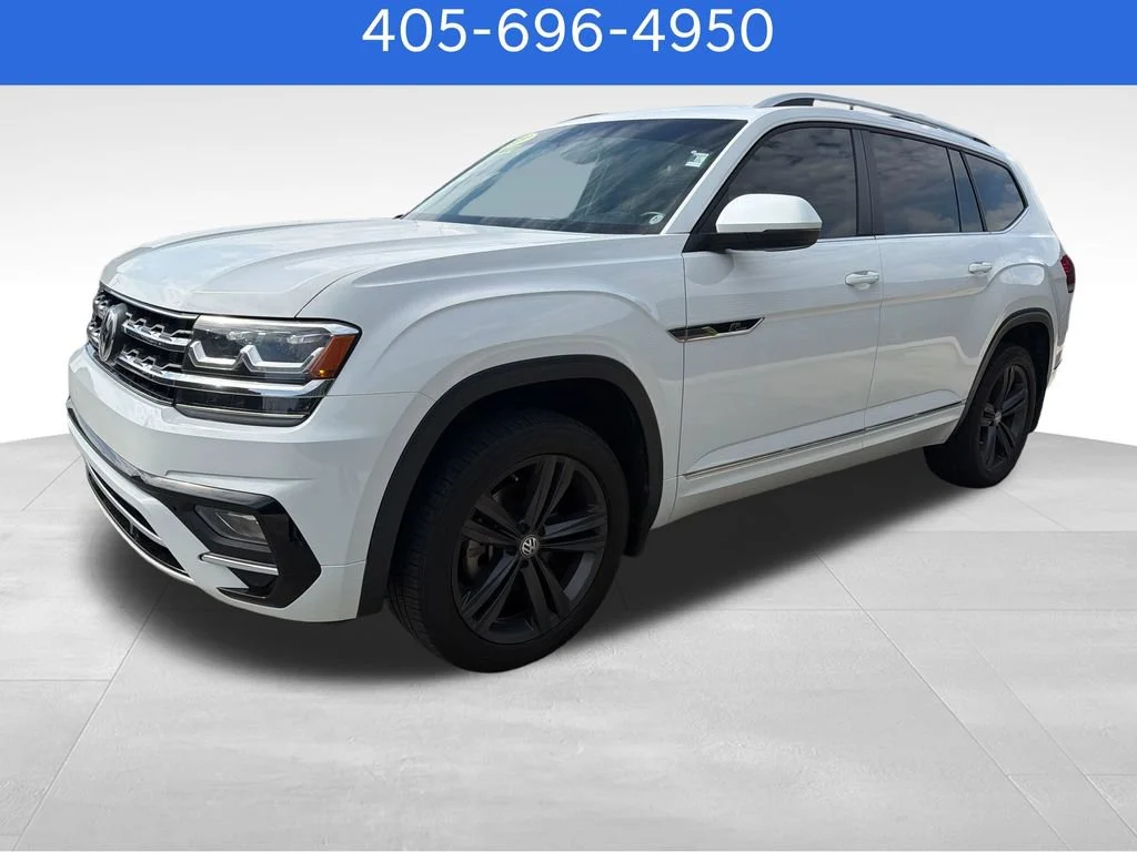 Pre-Owned 2020 Volkswagen Atlas 3.6L V6 SEL R-Line