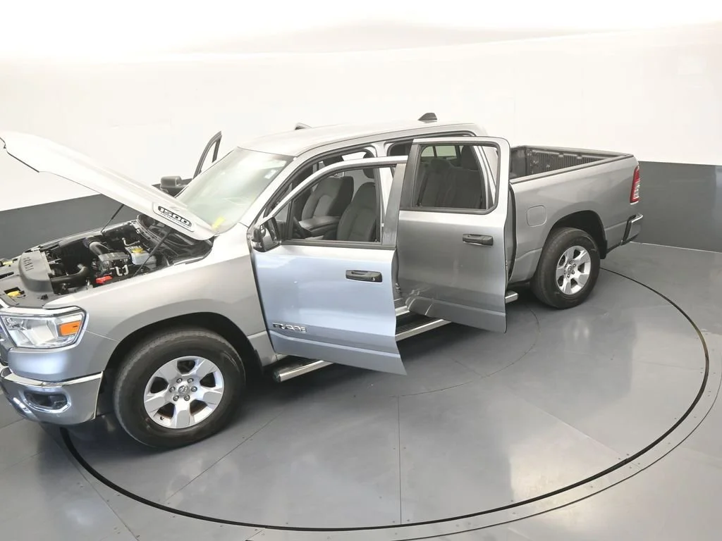 Used 2023 Billet Silver Metallic Clearcoat Ram Big Horn image 61