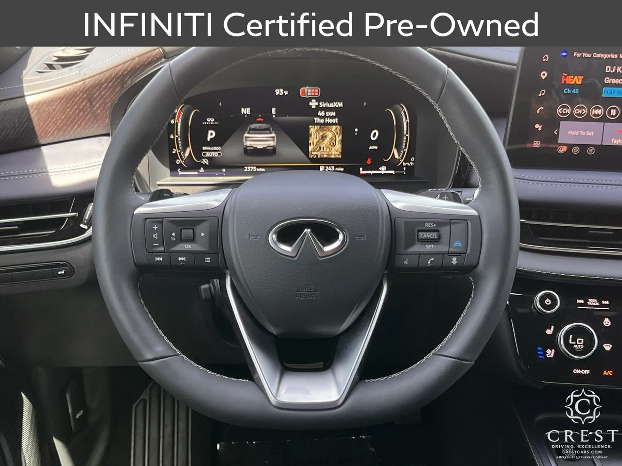 Certified Used 2026 Radiant White INFINITI SPORT image 14