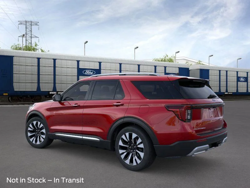 New 2026 Rapid Red Metallic Tinted Clearcoat Ford Platinum image 5