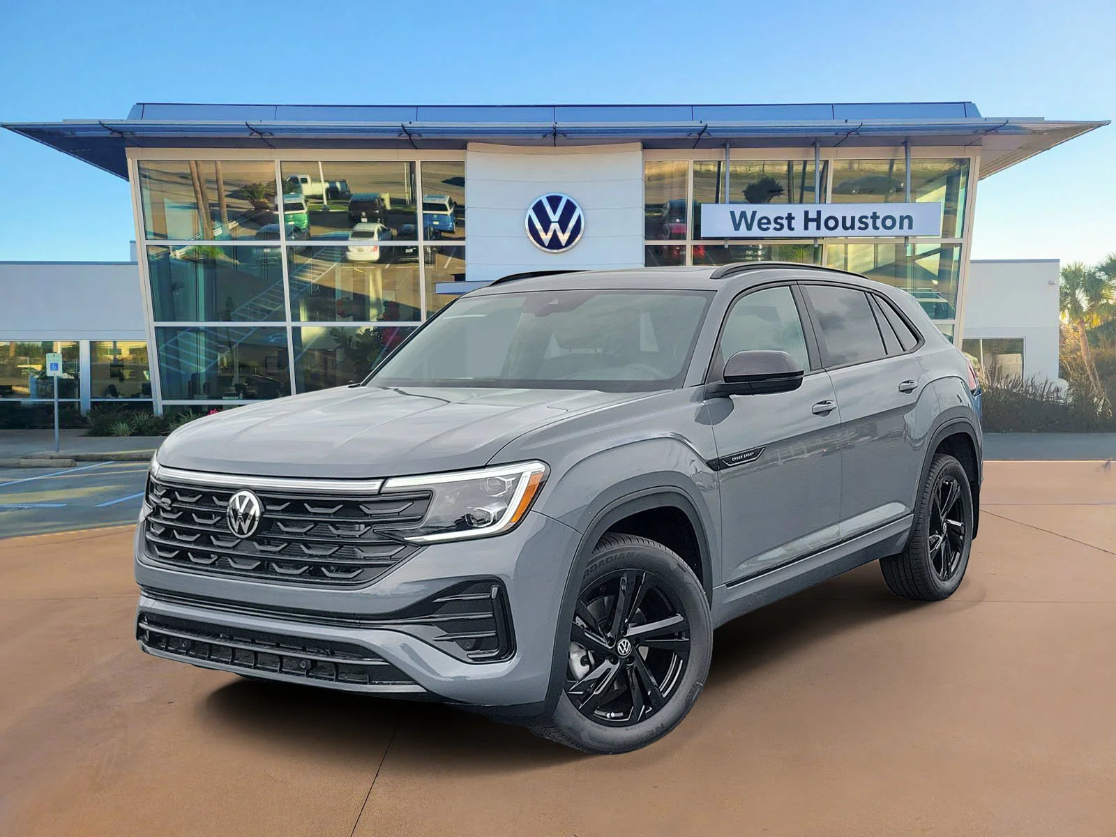 New 2026 Gray Volkswagen 2.0T SEL R-Line Black image 1