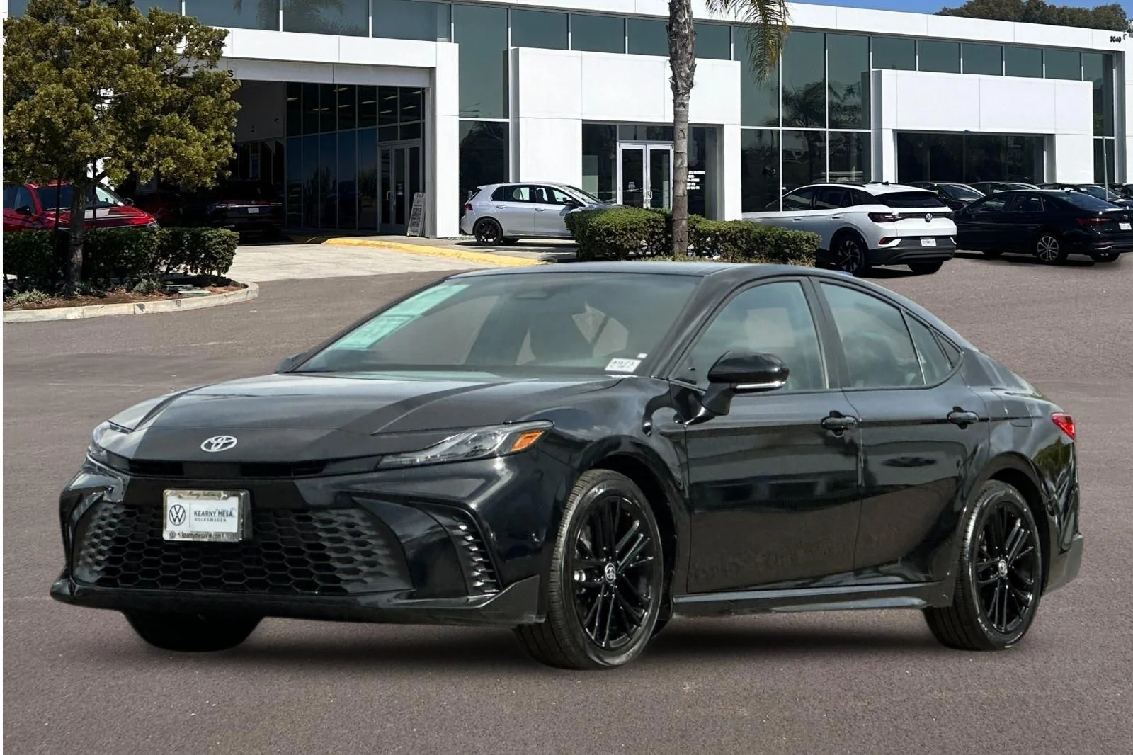 Used 2025 Black Toyota SE image 7