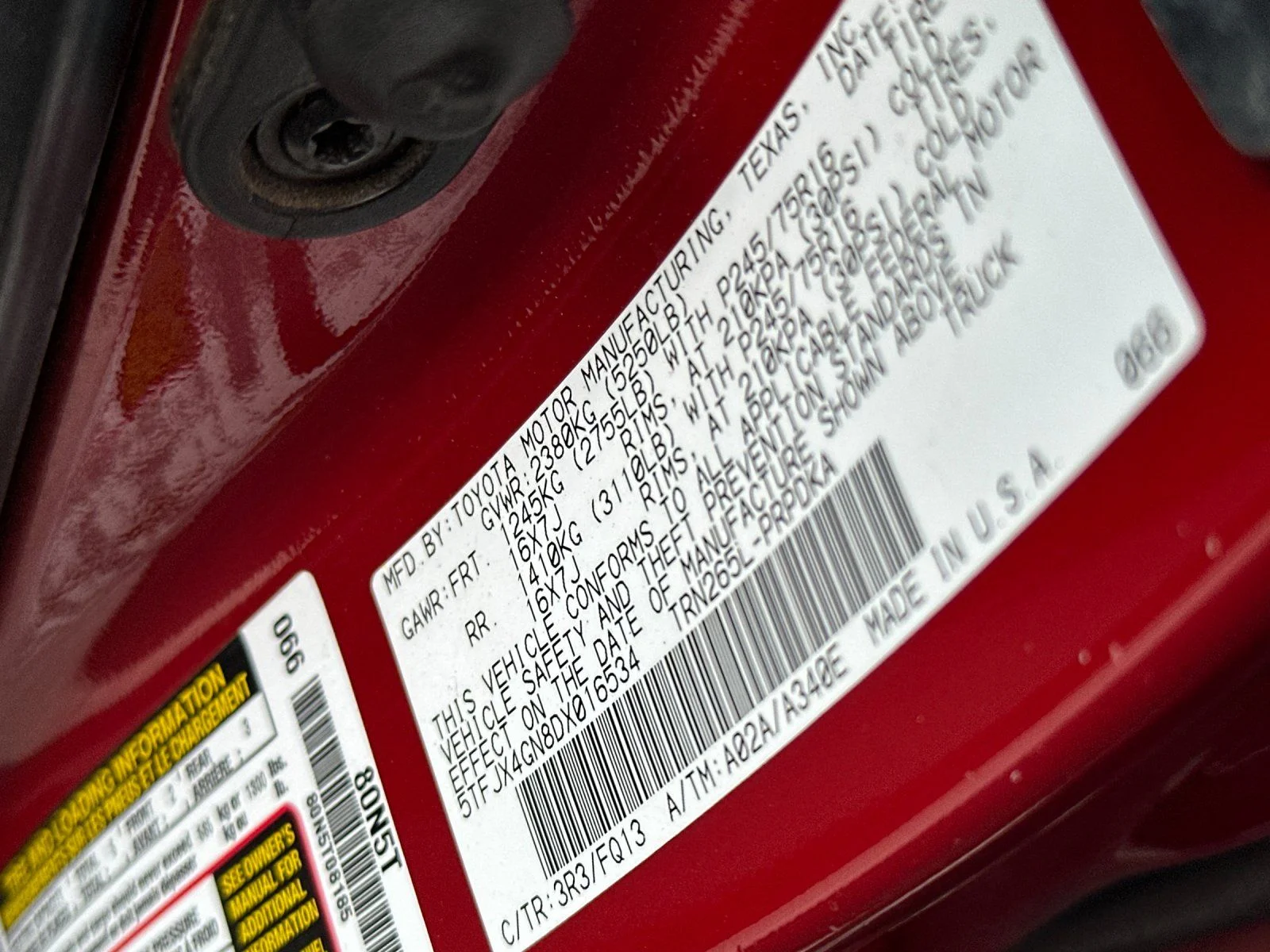 Used 2013 Barcelona Red Metallic Toyota PreRunner image 25