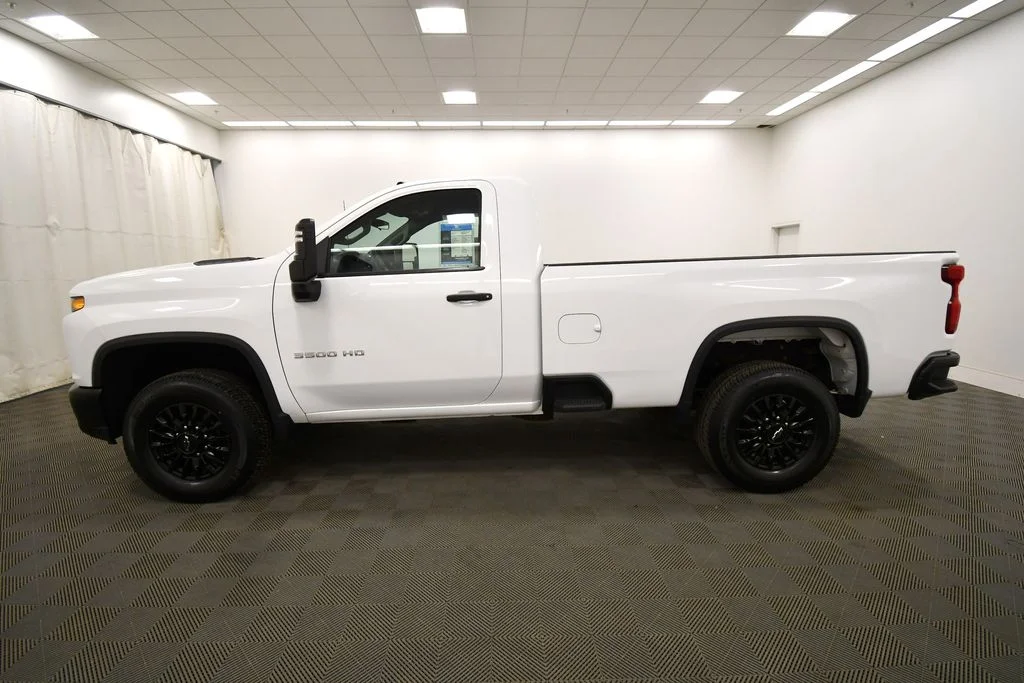 Used 2022 White Chevrolet Work Truck image 3