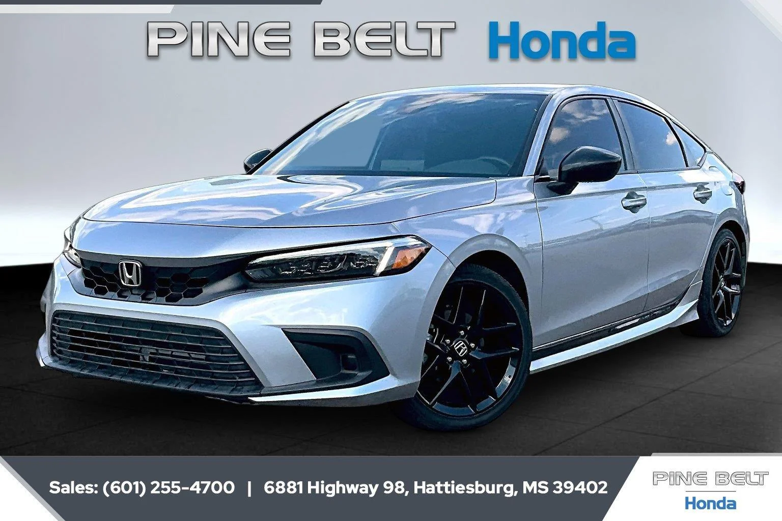Used 2024 Lunar Silver Metallic Honda Sport image 10