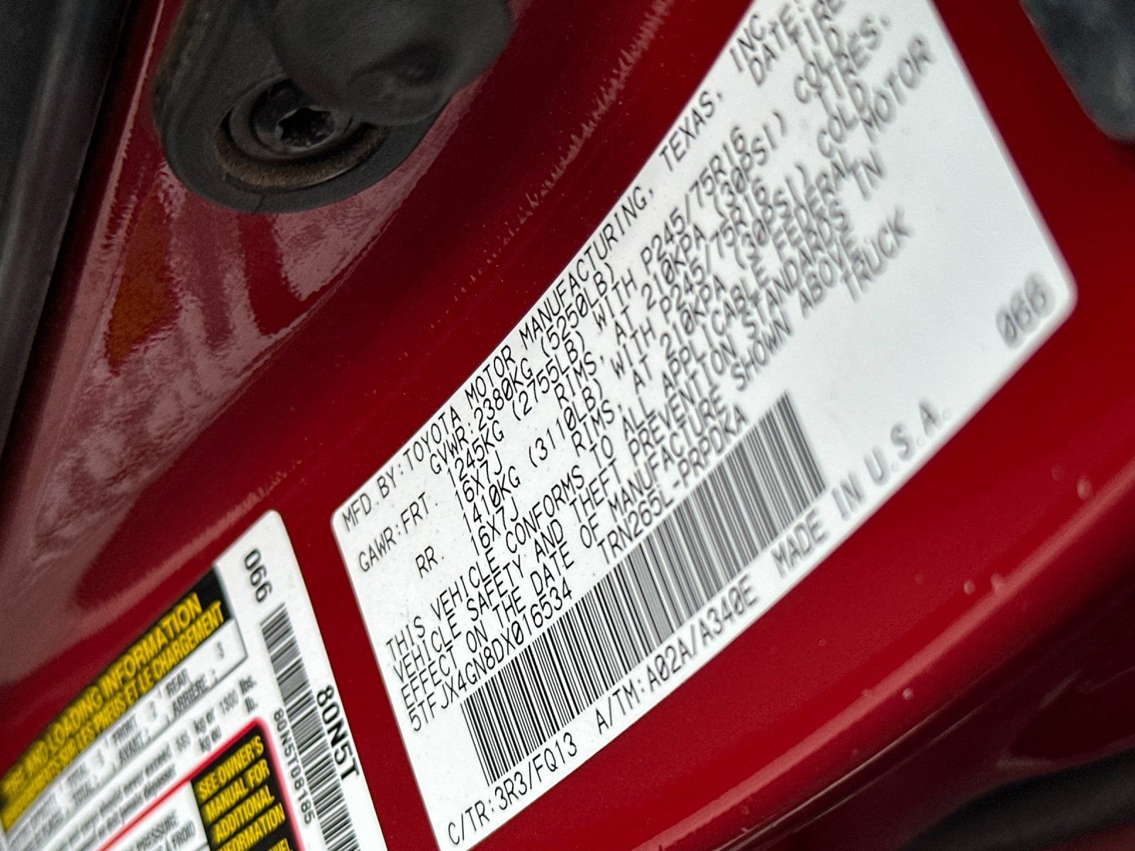Used 2013 Barcelona Red Metallic Toyota PreRunner image 24