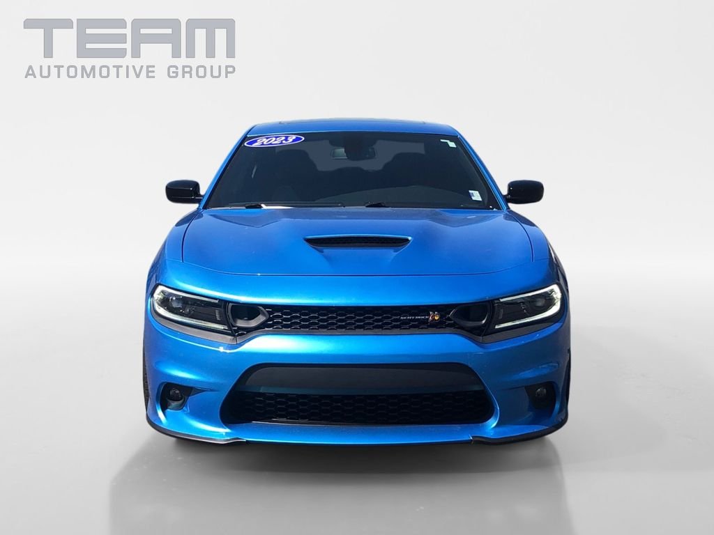 Certified Used 2023 Blue Dodge R/T Scat Pack image 2
