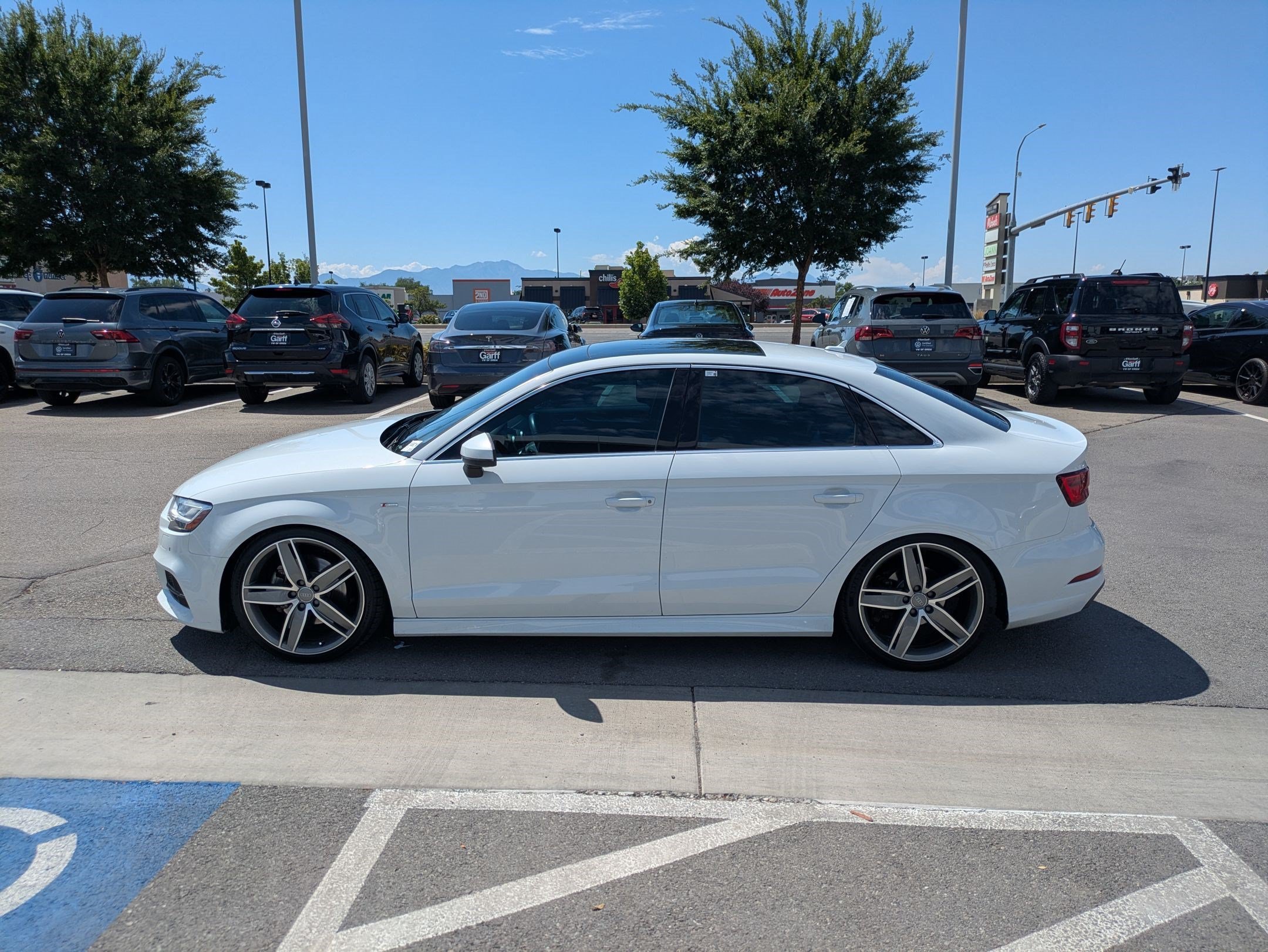 Used 2018 Glacier White Audi 2.0T Premium Plus image 6