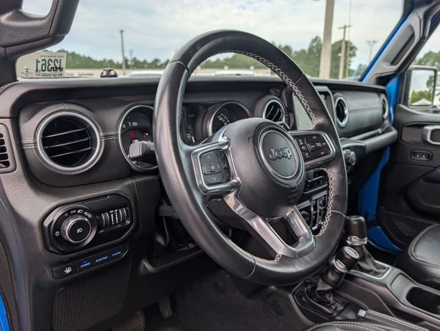 Used 2022 Blue Jeep Unlimited Sahara 4xe image 27