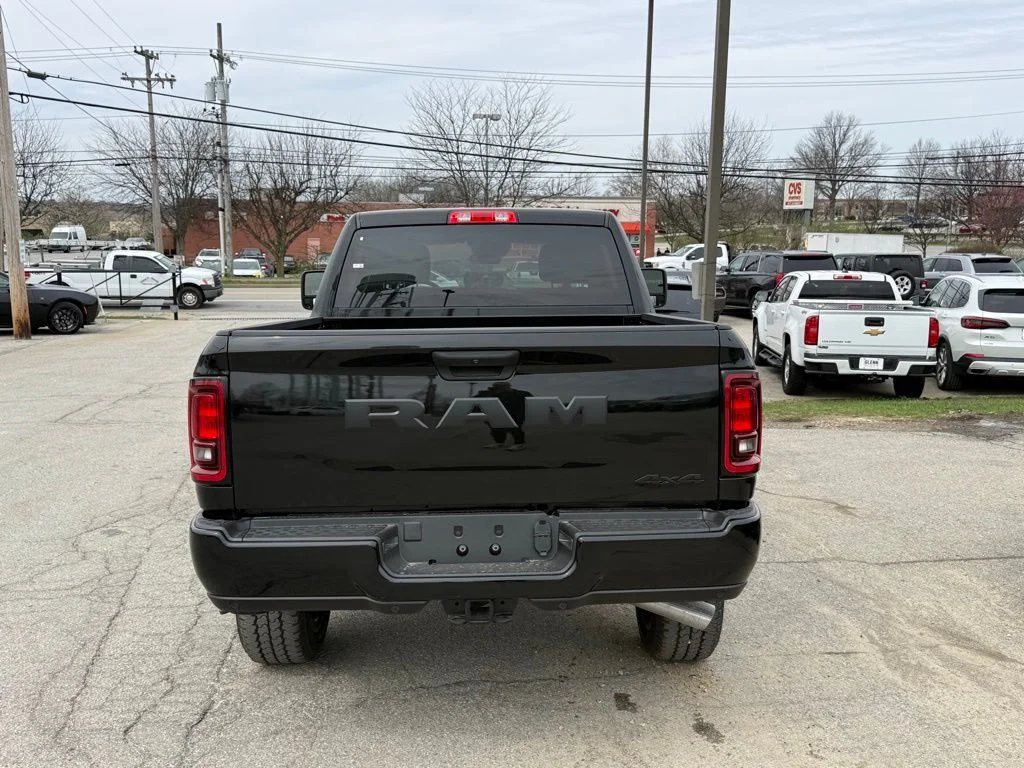 New 2026 Diamond Black Crystal Pearlcoat RAM Tradesman image 7