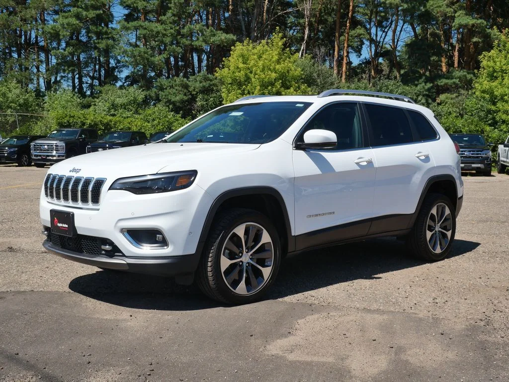 Certified Used 2021 White Jeep Limited image 2