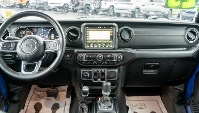 Used 2023 Blue Jeep Sahara 4xe image 14