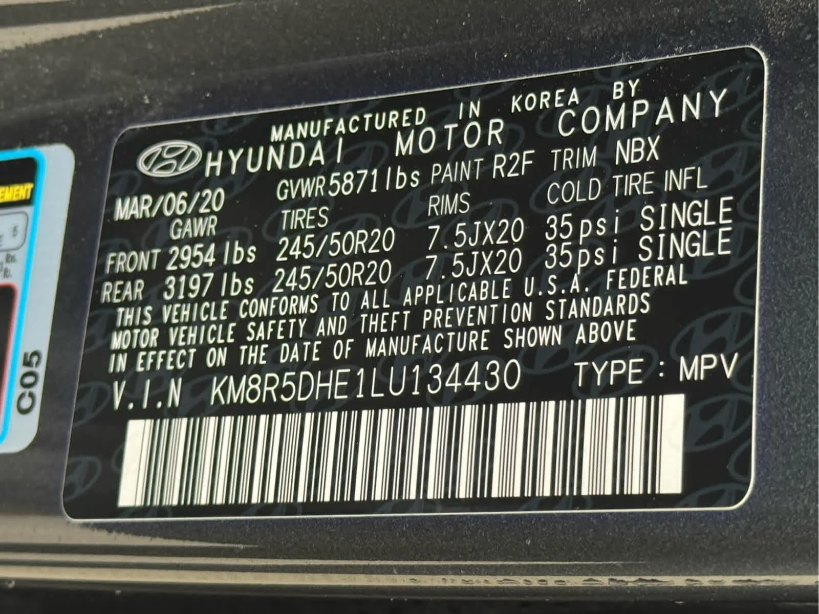Used 2020 Rainforest Hyundai Limited image 23