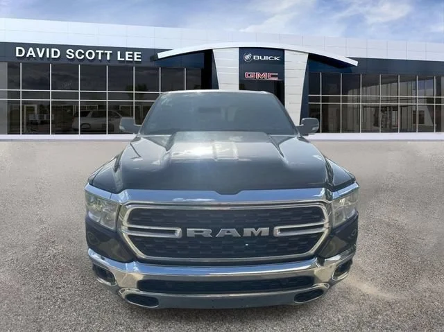 Used 2022 Diamond Black Crystal Pearlcoat Ram Big Horn image 2