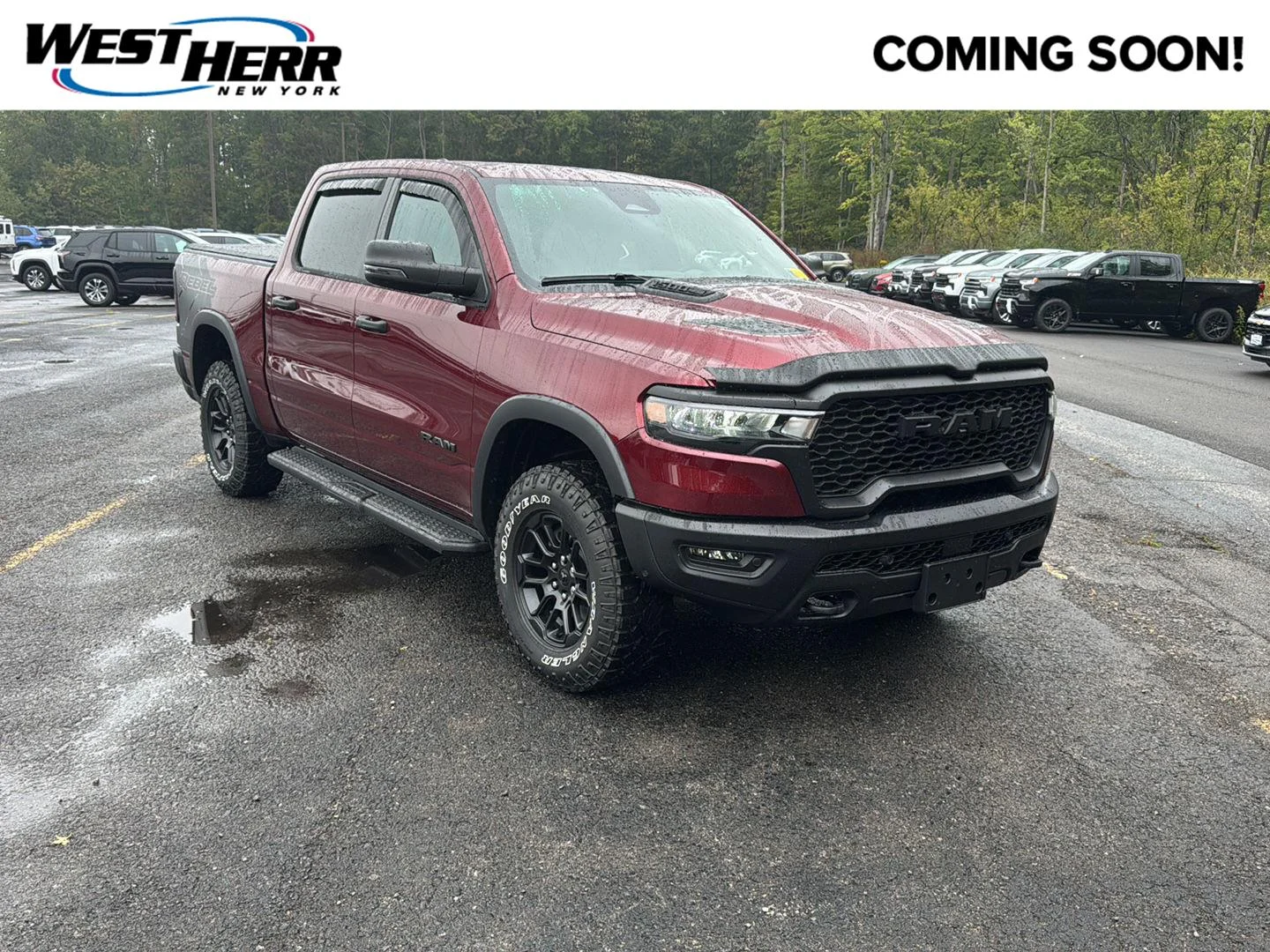 Used 2025 Delmonico Red Pearlcoat Ram Rebel image 1