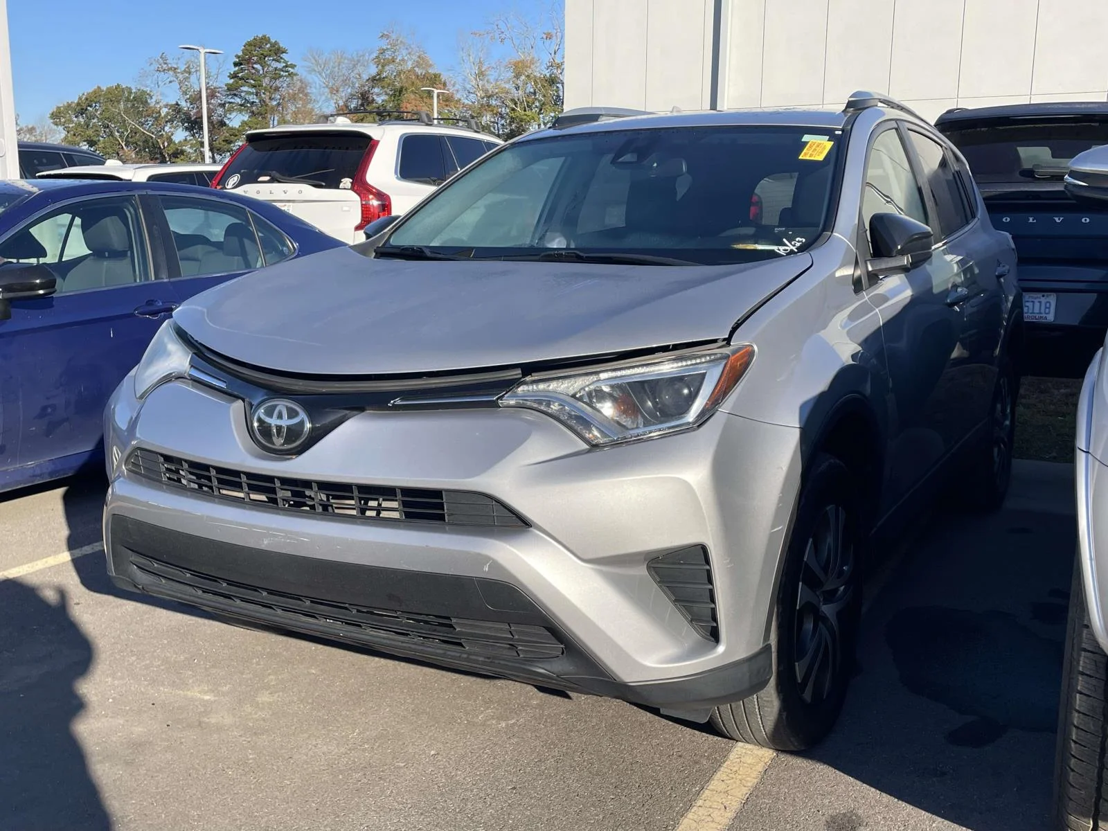 Used 2017 Silver Sky Metallic Toyota LE image 2