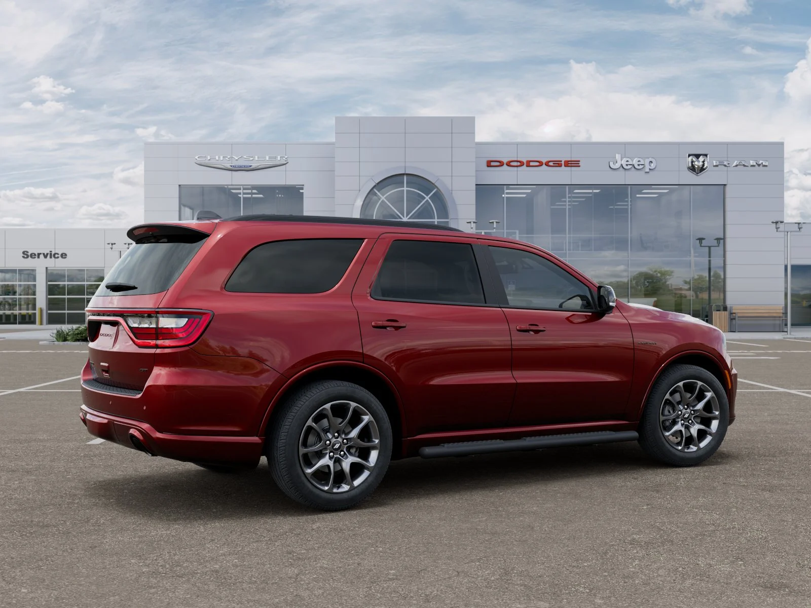 New 2026 Octane Red Pearl-Coat Exterior Paint Dodge GT Plus HEMI V8 image 4