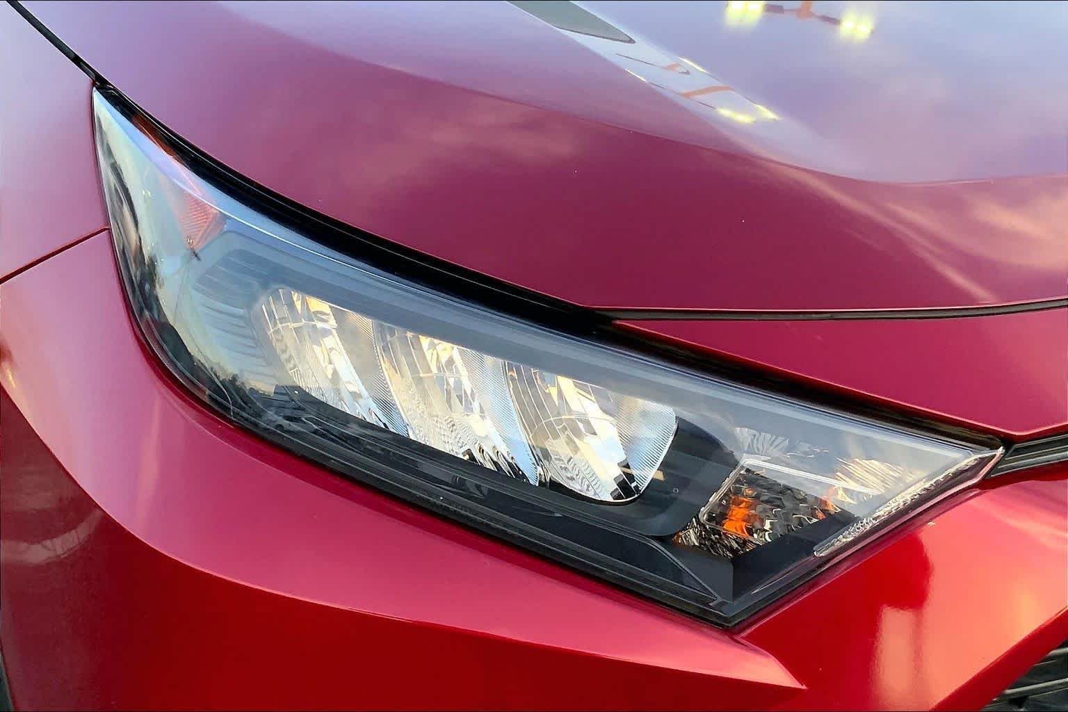 Used 2021 Ruby Flare Pearl Toyota LE image 24