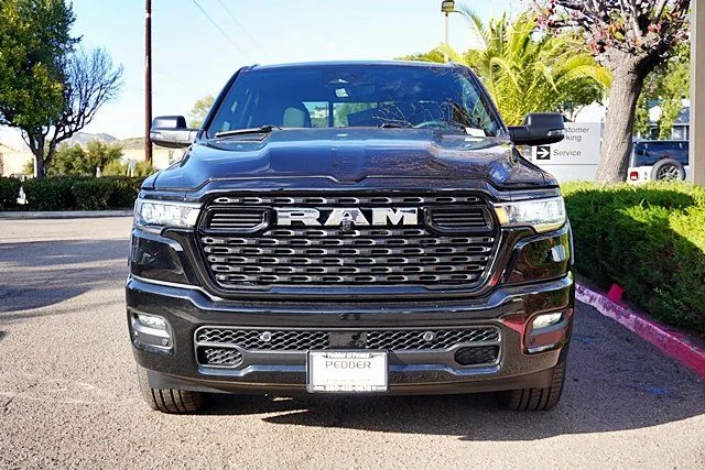 New 2026 Diamond Black Crystal Pearl-Coat Exterior Paint RAM Big Horn Sport Appearance image 4