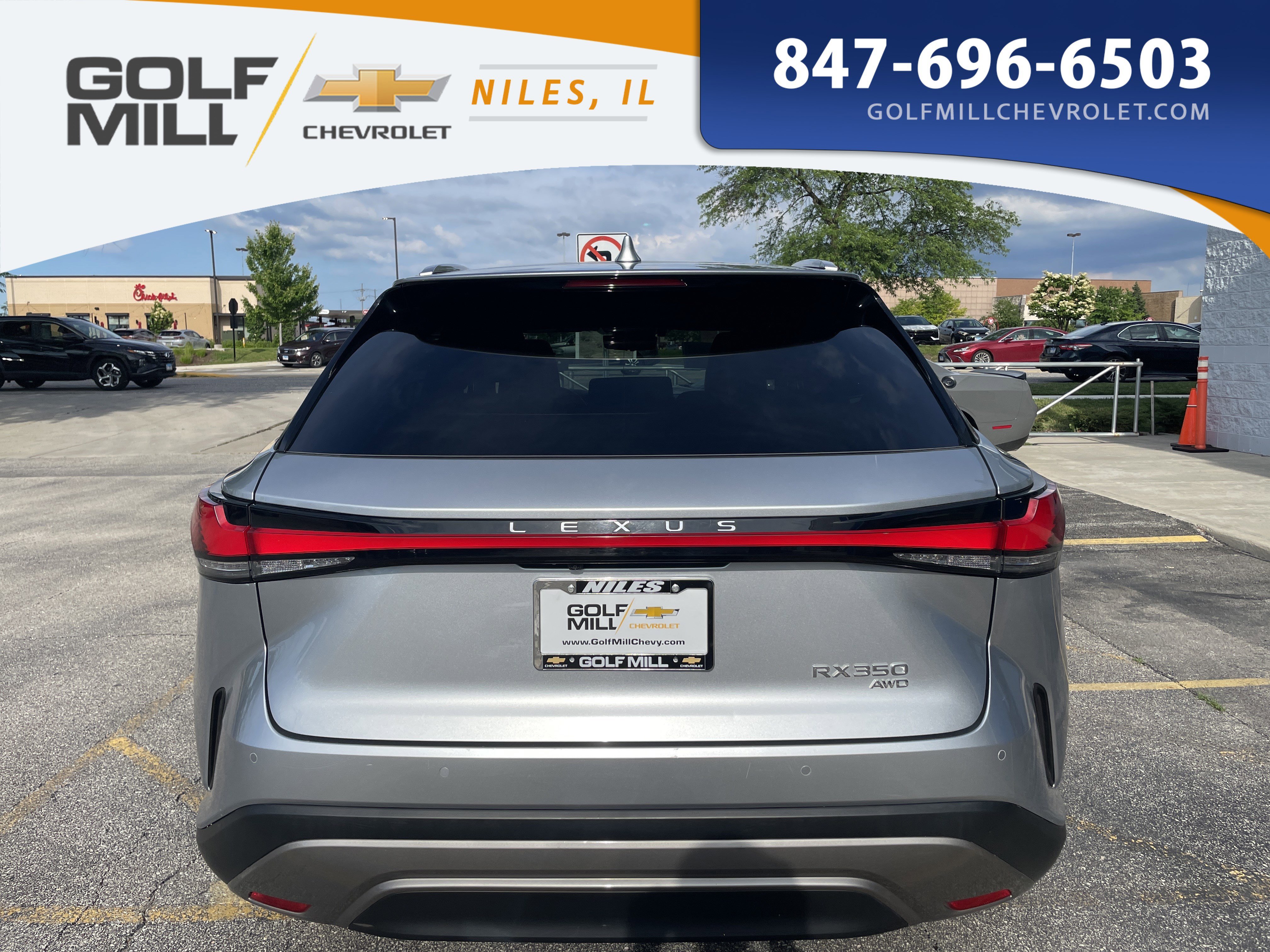 Used 2023 Silver Lexus RX 350 Premium image 7