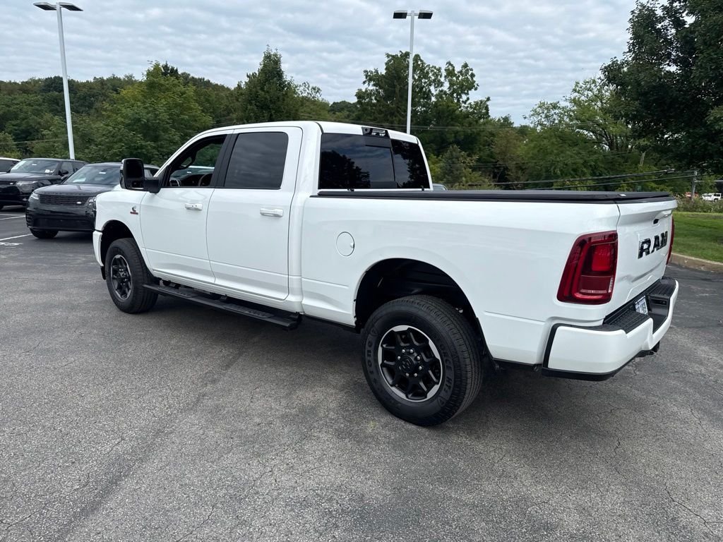 Used 2025 Bright White Clearcoat Ram Laramie image 4
