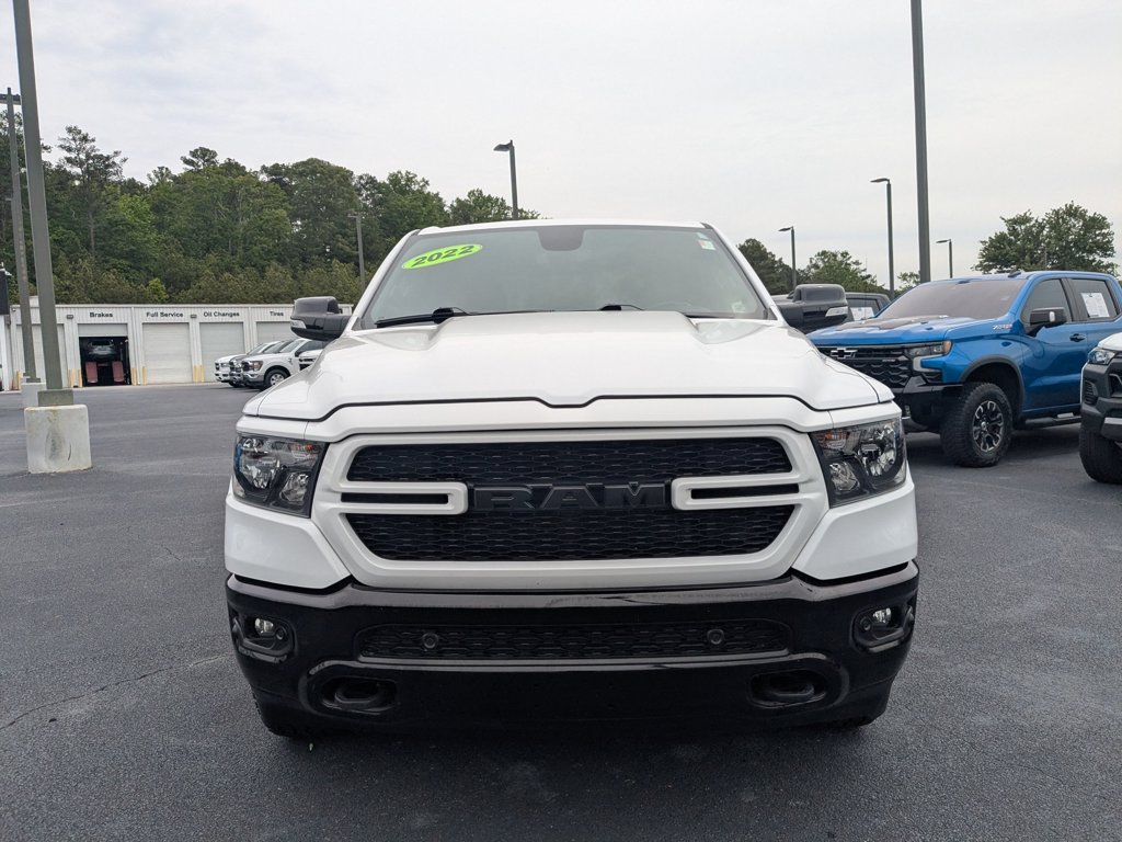 Used 2022 Bright White Clearcoat Ram Big Horn image 2