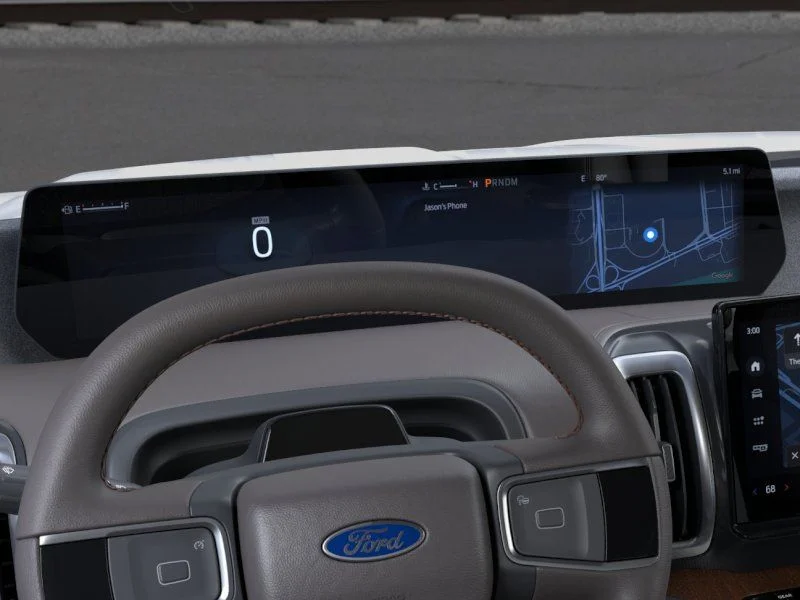 New 2026 Star White Metallic Tri-Coat Ford King Ranch image 13