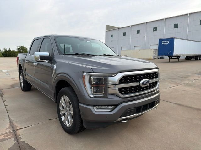 Used 2021 Carbonized Gray Metallic Ford Platinum image 5